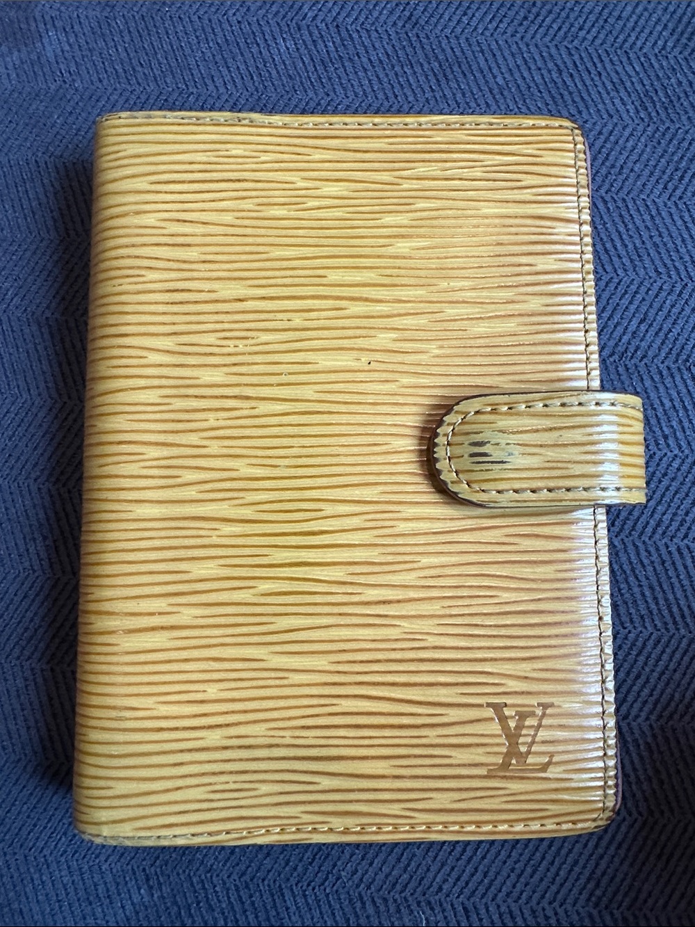 Louis Vuitton Epi Yellow PM Agenda